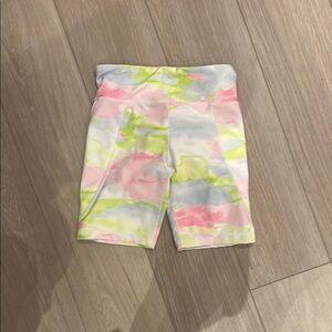 Old Navy Pink and Green Active Shorts